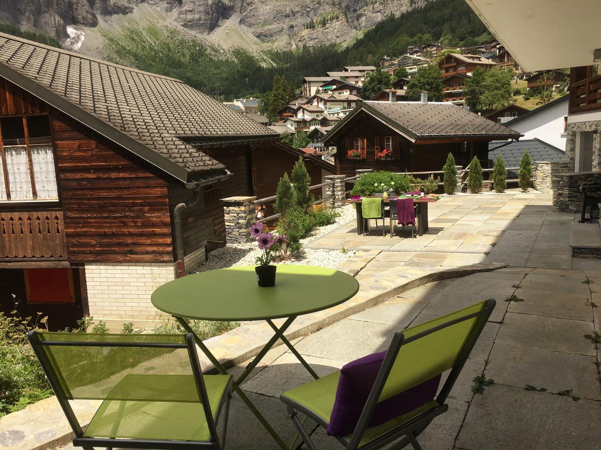 Apartments Soldanella Leukerbad Exterior photo